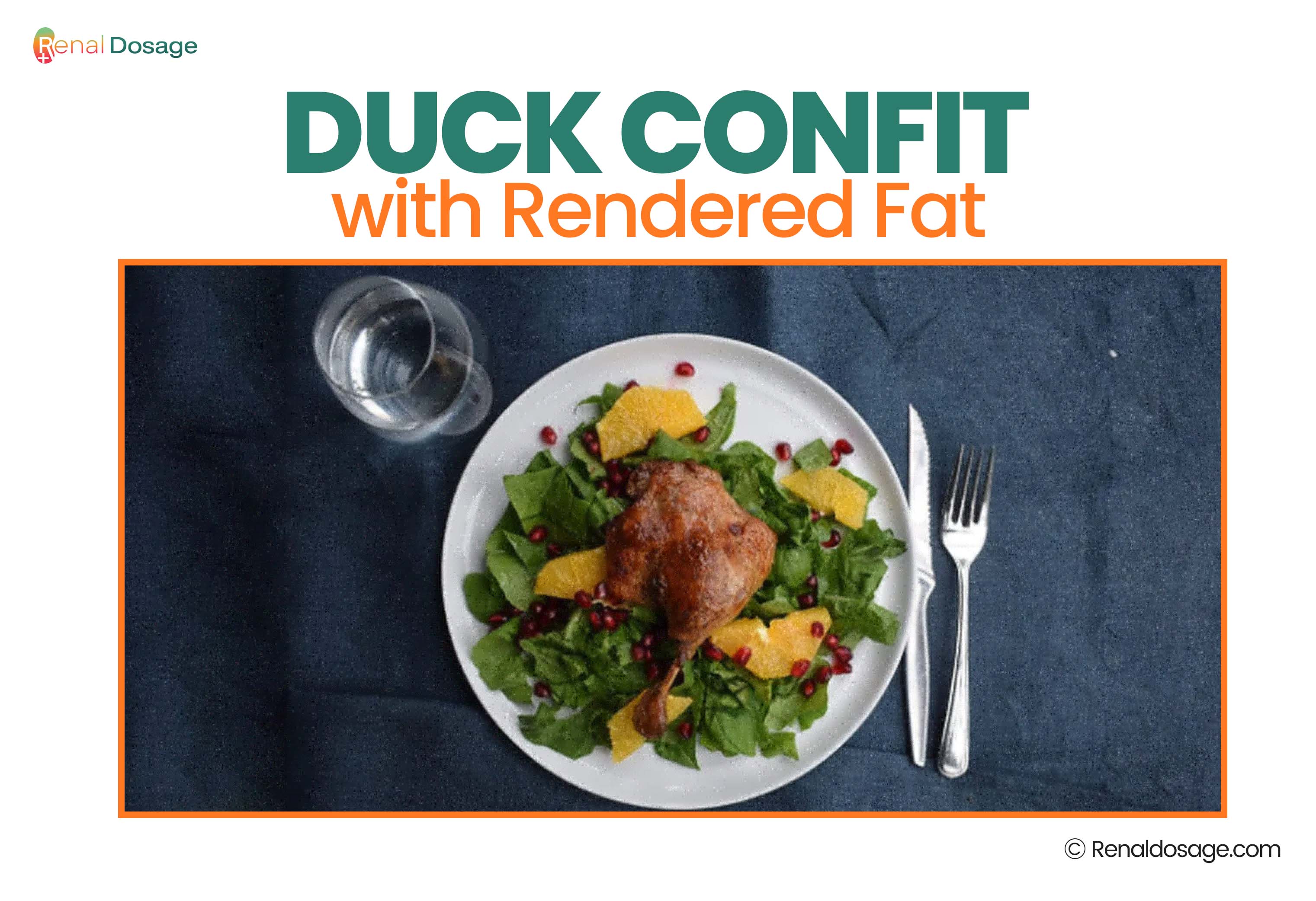 Duck Confit with Rendered Fat